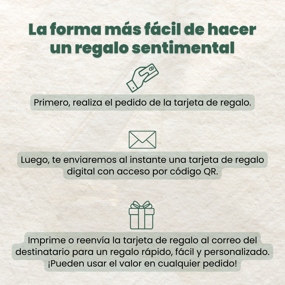 Tarjeta de Regalo Whispering Pages